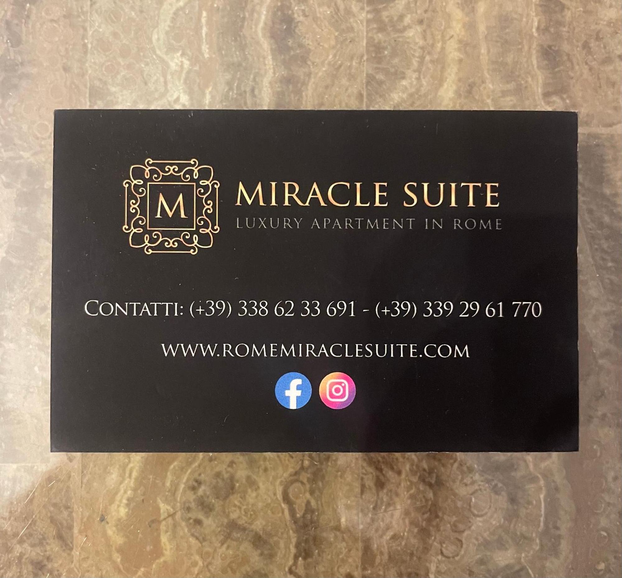 Corso Miracle Suite Rome Buitenkant foto